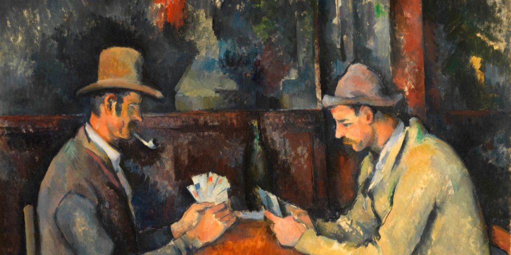 The Card Players by Paul Cézanne
