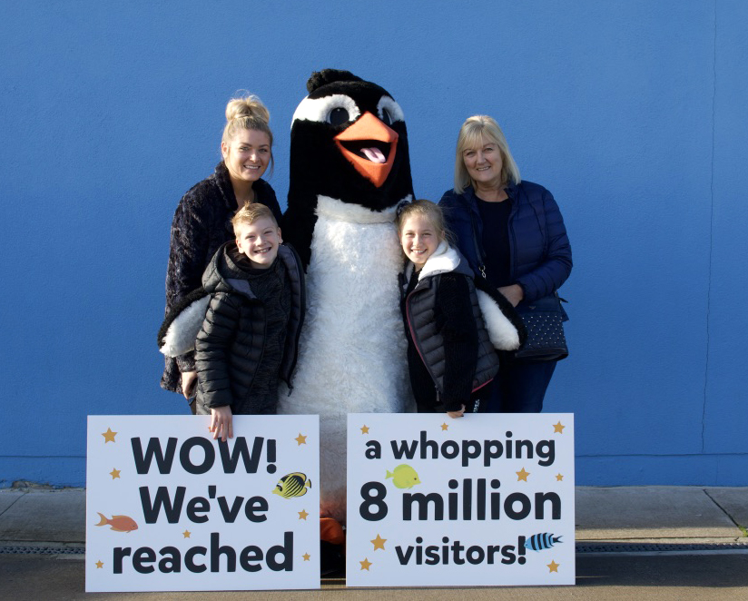 The Deep 8 Million Visitors