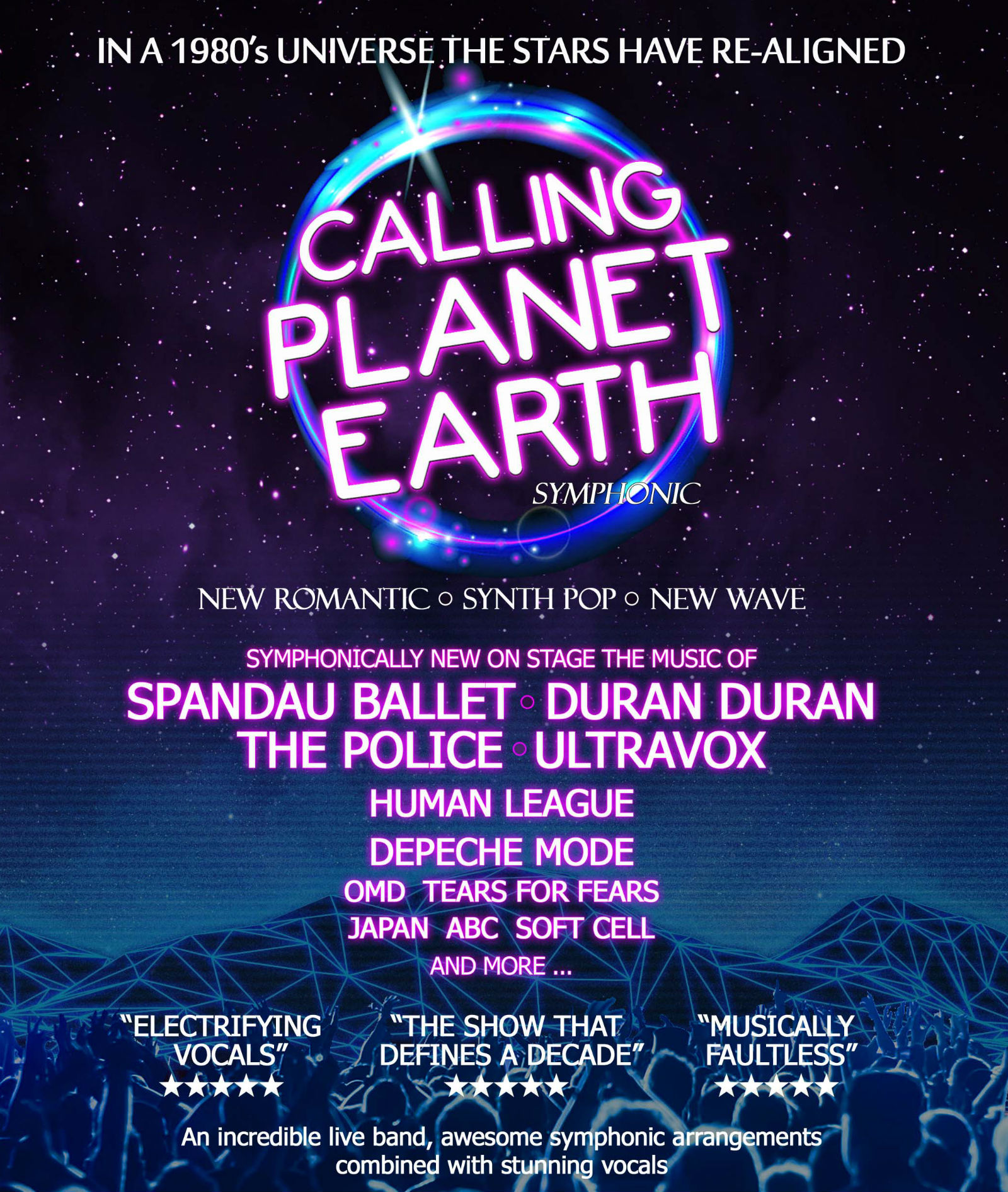 calling planet earth tour 2024