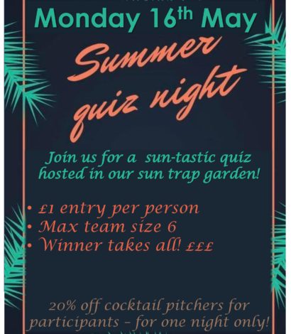 Summer Quiz Night