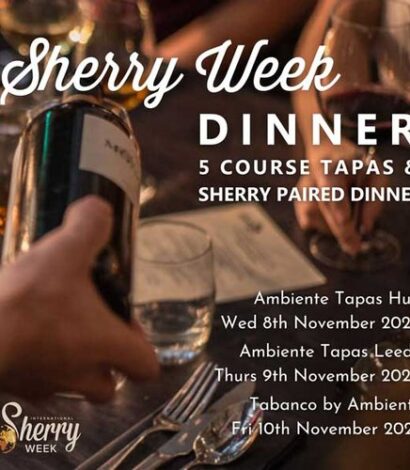 International Sherry Week Dinner