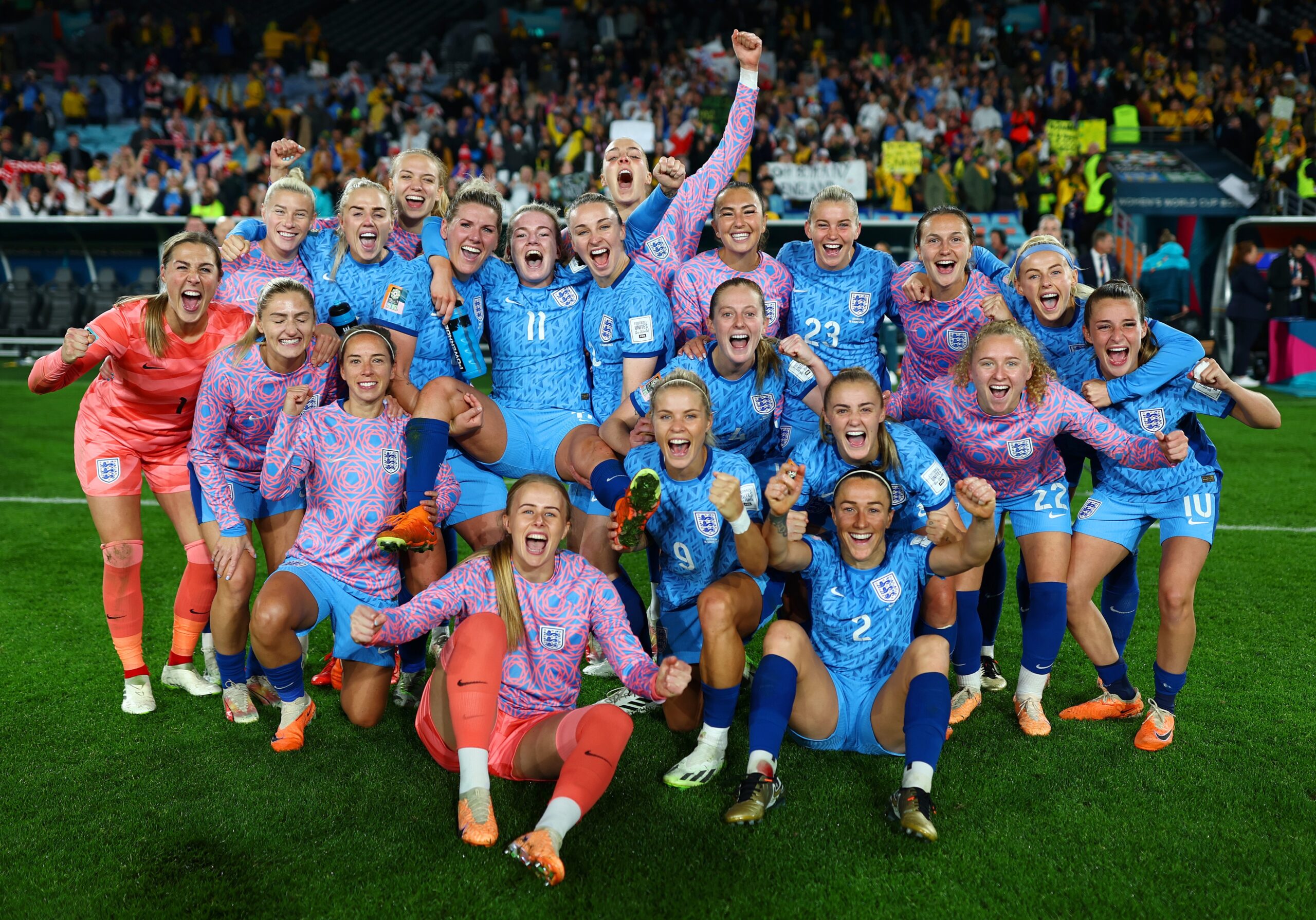 England Womens World Cup Team ©Lionesses