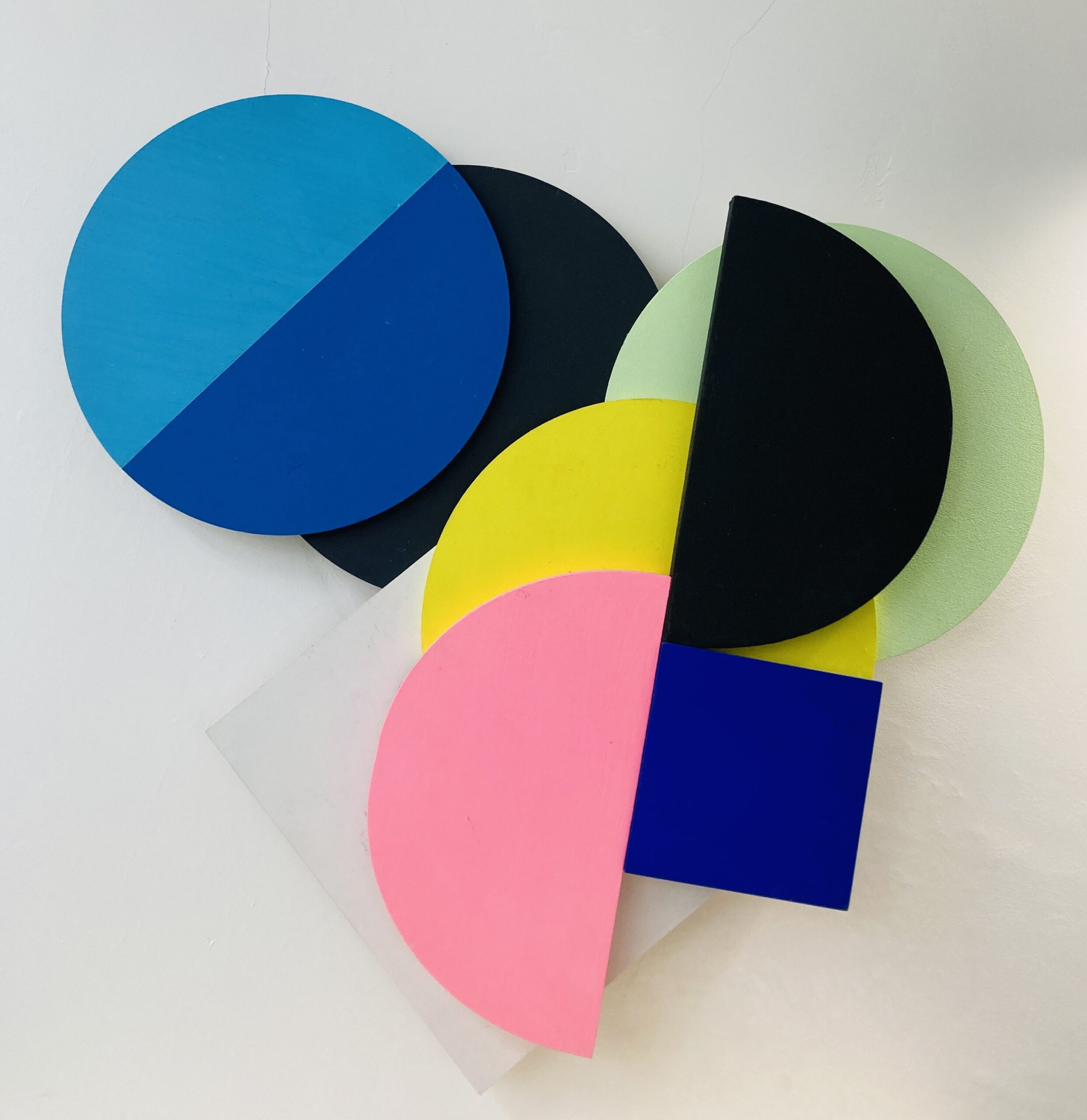 Ian Boutell, Conjoined Diptych, Acrylic, 2023