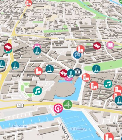 Interactive & multilingual Hull map