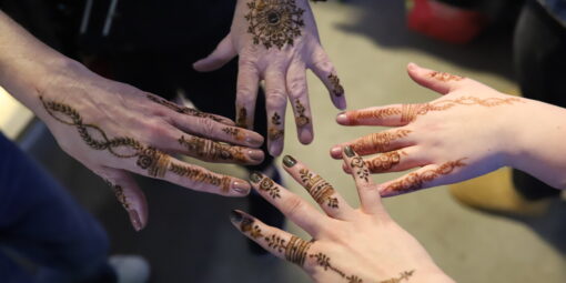 Free inspirational art exhibition took place over half-term at Creative Voice Festival