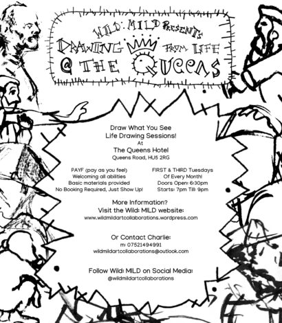 Wild: MILD – Drawing from Life at The Queens