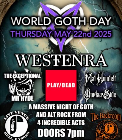 World Goth Day gig – Westenra & supports