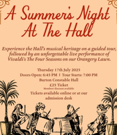 A Summer’s Night at the Hall