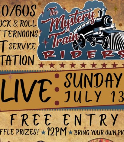 50s/60s Rock and Roll Afternoons at Service Station – The Mystery Train Riders