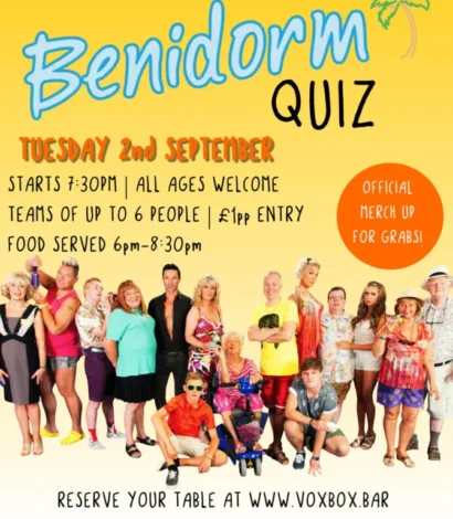 Benidorm Quiz