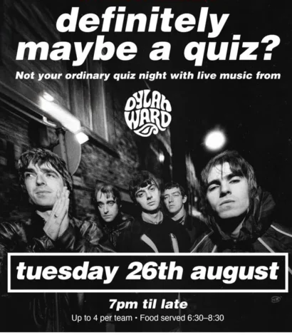Definitely Maybe… A Quiz – All about Oasis