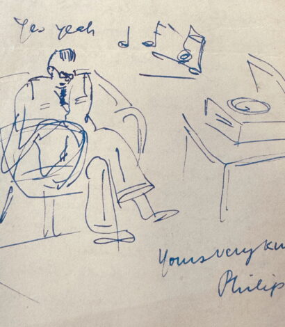 Drawing and Tarling: A Larkin Day at the Hull History Centre