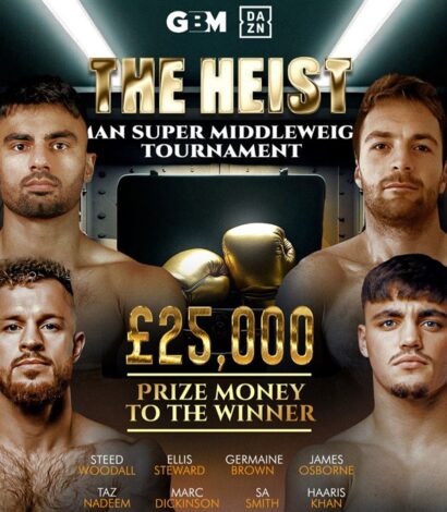 The Heist – 8 Man Super Middleweight Tournament