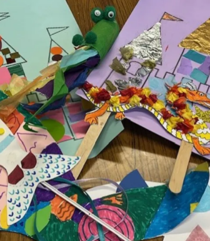 Mini Masterpieces- Mermaids and Dragons Under 5s Art Activity