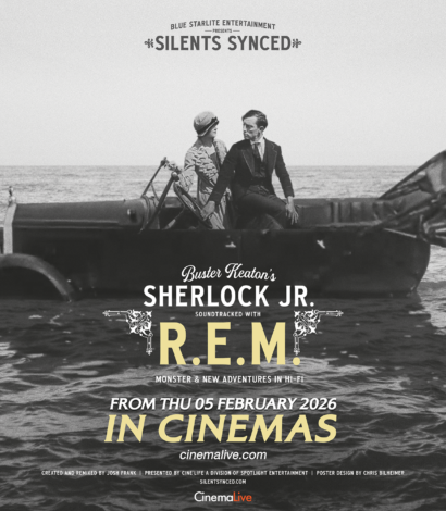 R.E.M x Buster Keaton’s Sherlock Jr (12A)