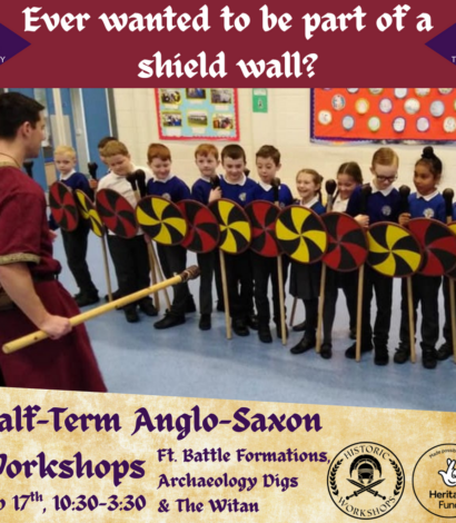 HT600 Historical Workshops Day – Anglo-Saxon