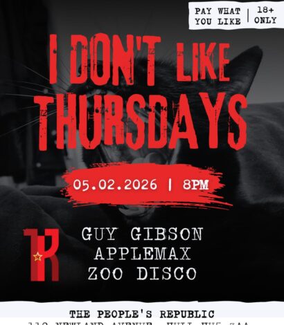 Live: I Don’t Like Thursdays